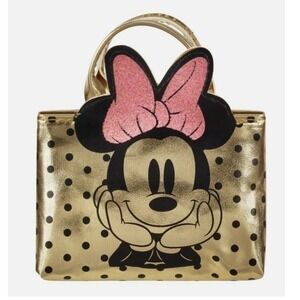 Shopkins Disney Real Littles Mini Handbags Minnie Mouse Gold 7‎ Surprises New